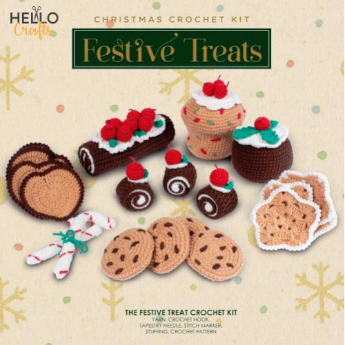 A Festive Treats Crochet Kit. A Festive Treats Crochet Kit.
