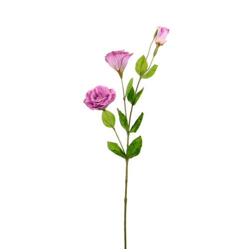 A 72cm Real Touch Lilac Lisianthus Spray.