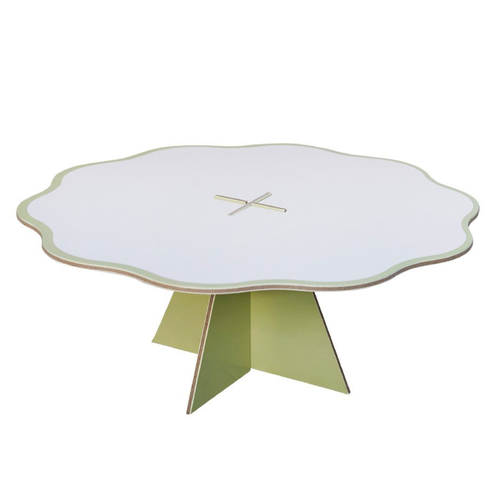 A Botanical Party Cake Stand, manufactured by Hootyballoo.