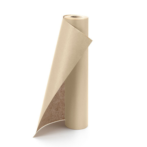A roll of Oasis Floral Cream Kraft Paper, measuring approx. 50cm x 100m.