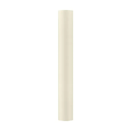 A roll of Cream Satin Fabric, manufactured by PartyDeco.
