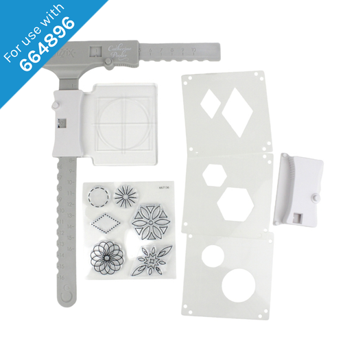 A Print & Pattern Tool by Catherine Pooler, manufactured by Sizzix.