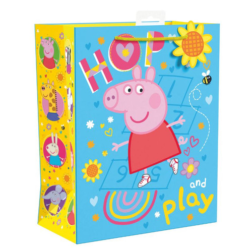 A Peppa Pig Large Gift Bag.