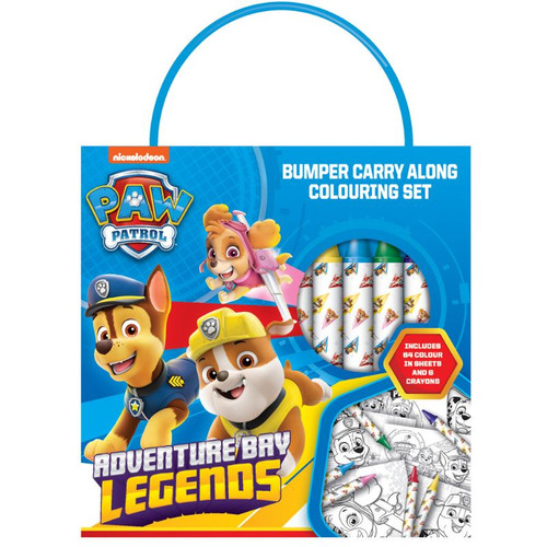 A Paw Patrol Bumper Carry Along Set.