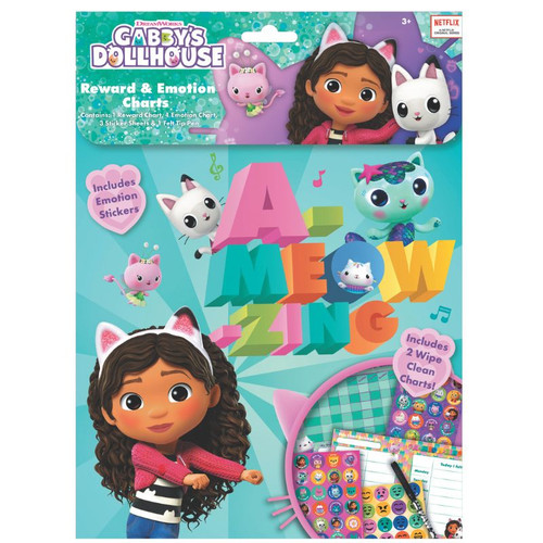 A Gabby's Dollhouse Reward Chart.