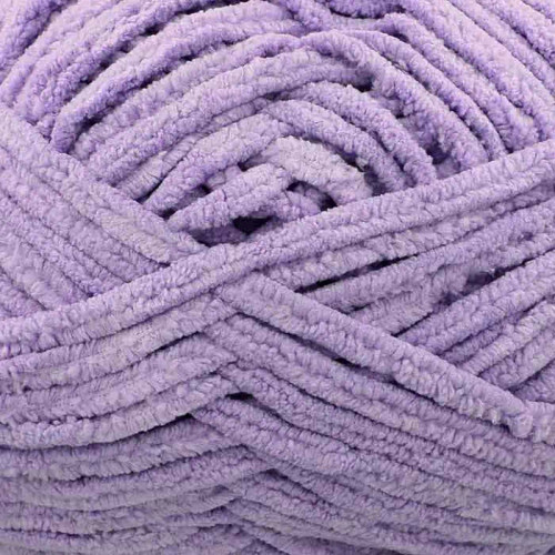 A 200g ball of Warm & Toastie Super Chunky Lilac Polyester Yarn, manufactured by King Cole.