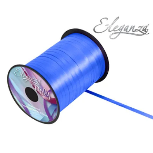 A 500yd spool of Royal Blue Ribbon, manufactured by Eleganza.