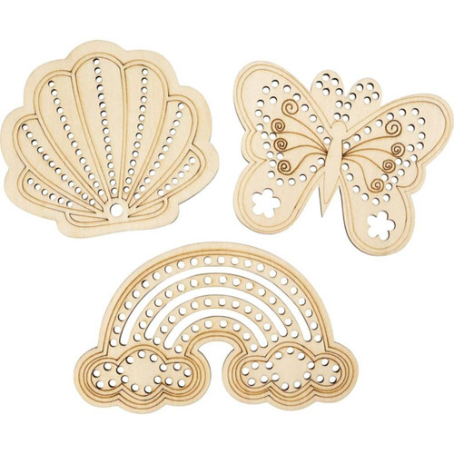 Wooden Threading Shapes (6)