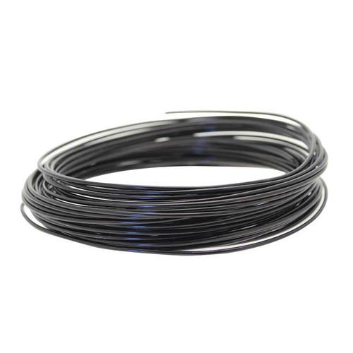2mm Black Aluminium Wire.