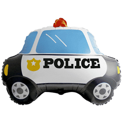 A Police Car Foil Balloon.