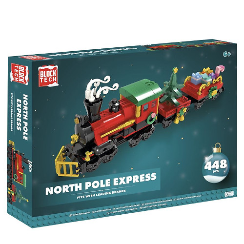 A Block Tech North Pole Express Train Set.