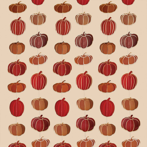 A Pumpkin Hanging String Decoration.