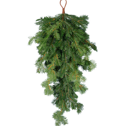 A Real Touch Majestic Spruce Teardrop Swag.