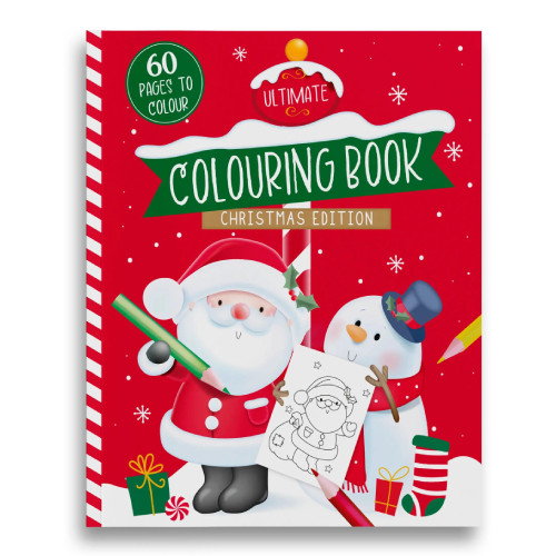 A Christmas Ultimate Colouring Book.