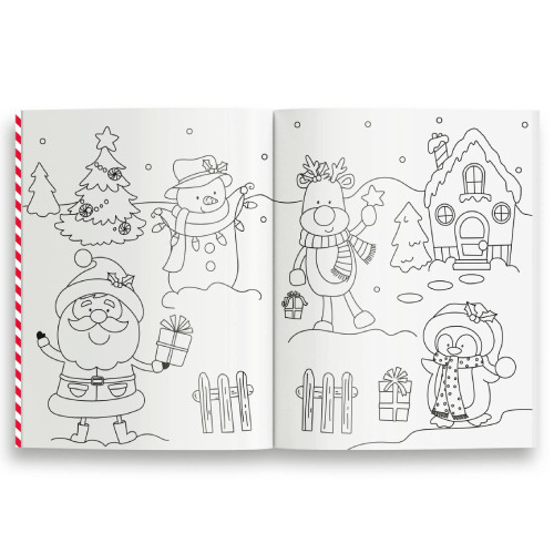 A Christmas Ultimate Colouring Book.