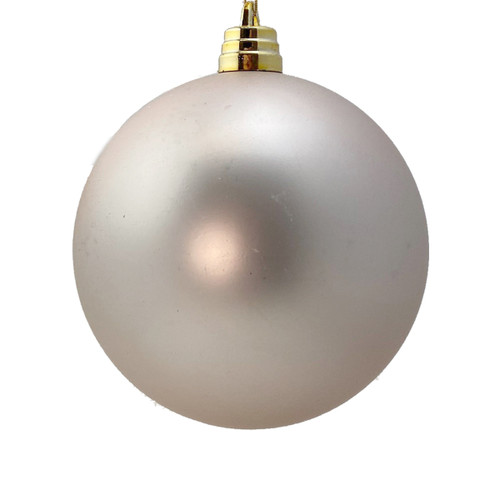 A 15cm oyster large matte bauble.