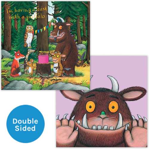 A pack of 16 The Gruffalo's Child paper napkins, manufactured by Anniversary House.