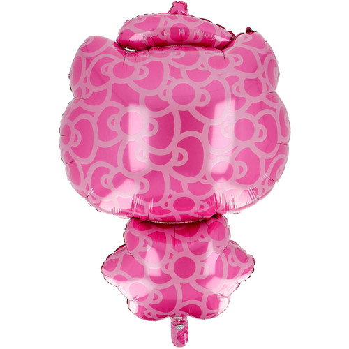 A 30 inch Hello Kitty Paris Supershape Foil Balloon.