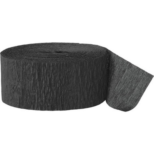 Black Crepe Streamer - 81ft. (1)