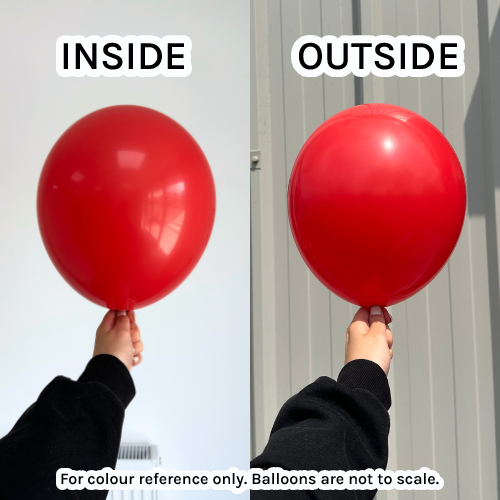 12" Fashion Red Link-O-Loon Latex Balloons (50)