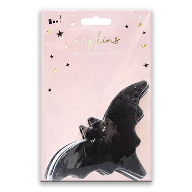 Black Bat Paper Napkins (20)