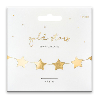 Gold Star Paper Garland - 3.6m (1)