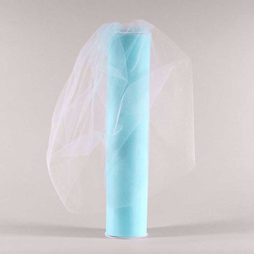 Light Blue Tulle - 300mm x 23m (1) Light Blue Tulle - 300mm x 23m (1)