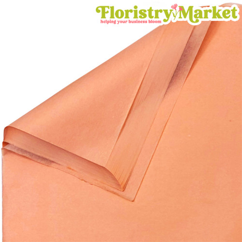 Peach Tissue Paper - 50cm x 75cm (240 Sheets)