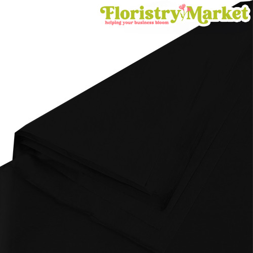 Black Tissue Paper - 50cm x 75cm (240 Sheets)
