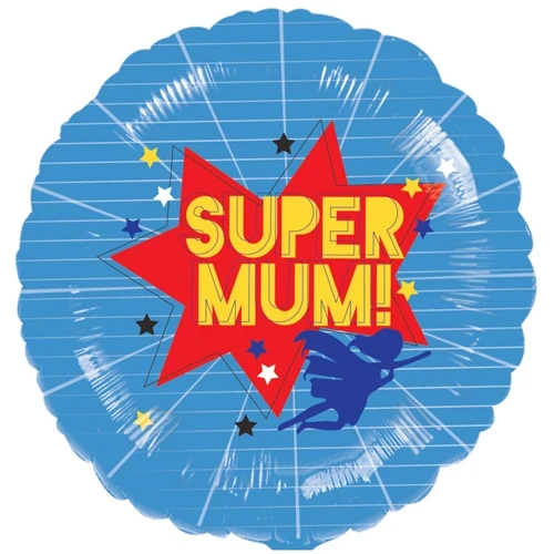 18 inch Super Mum Foil Balloon (1)
