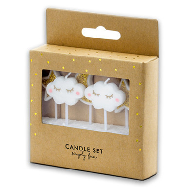 Little Star Birthday Candles (5)