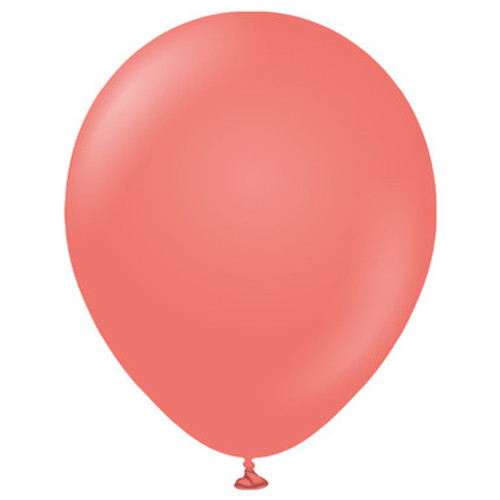 12" Standard Coral Kalisan Latex Balloons (100)