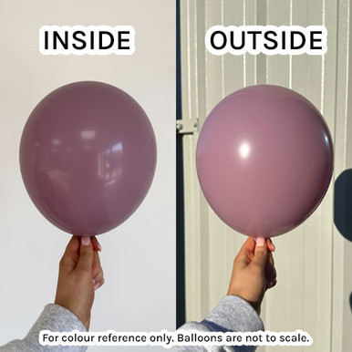 11" Canyon Rose Tuftex Latex Balloons (50)