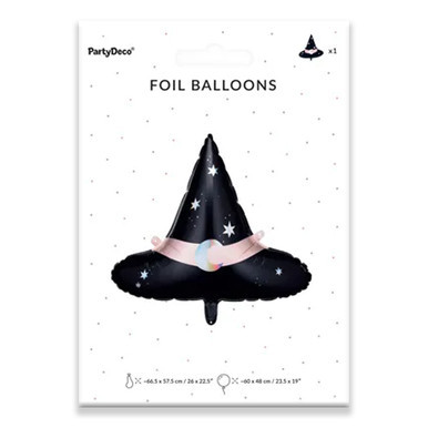 23 inch Magical Witch Hat Foil Balloon (1)