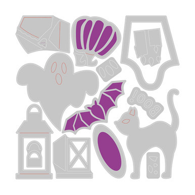 Thinlits Halloween Motifs Die Set (14pcs)