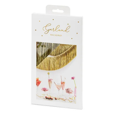 Gold Fringe Garland - 135cm (1)