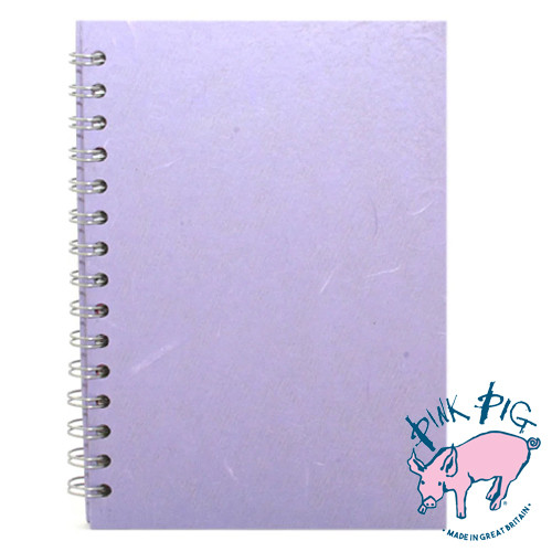A5 Lilac Portrait Spiral Bound Notebook (1)