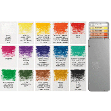 Winsor & Newton Oil Pastels Set (15)