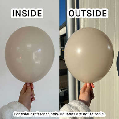 5" Standard Latte Gemar Latex Balloons (50)