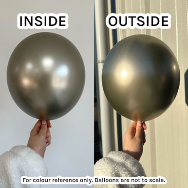 5" Shiny Prosecco Gemar Latex Balloons (50)
