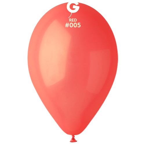 13" Standard Raspberry Red Gemar Latex Balloons (50)