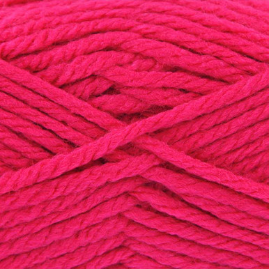 King Cole Big Value Super Chunky Fuchsia Acrylic Yarn - 100g (1)
