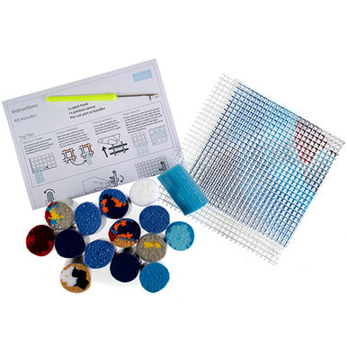 Trimits Rocket Ship Latch Hook Kit (1)