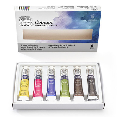 Winsor & Newton Cotman Watercolour Paint Set - 8ml (6)
