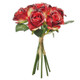 27cm Red Mini Budrose Handtie Bouquet - 7 Heads 27cm Red Mini Budrose Handtie Bouquet - 7 Heads