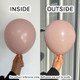 5" Standard Shell Pink Gemar Latex Balloons (50)