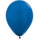 12" Metallic Blue Sempertex Latex Balloons (50)