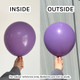 160Q Spring Lilac Entertainer Balloons (100)