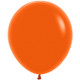 18" Fashion Orange Sempertex Latex Balloons (25)