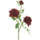 72cm Red Open Rose Spray (1)